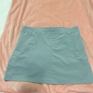 Lee Women's Light Blue Skirt- super cute skirt with SHORTS